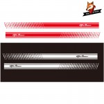 Car StickersAuto Side Car Sticker Decal for Alfa Romeo 147 156 159 166 Giulietta Stripe Body Kit Door Handle Guard Sill